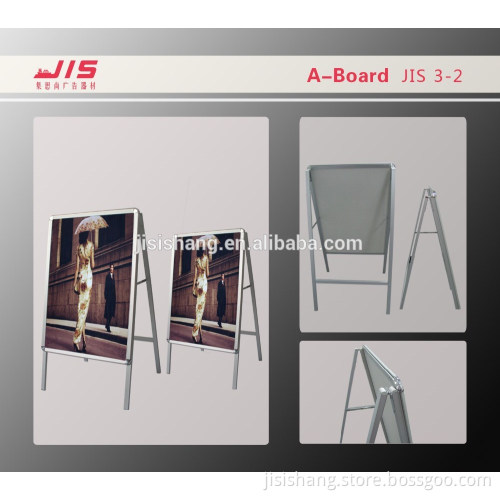 JIS3-2, Advertising exhibition trade show display promotion usage,single side retractable Aluminum Poster frame